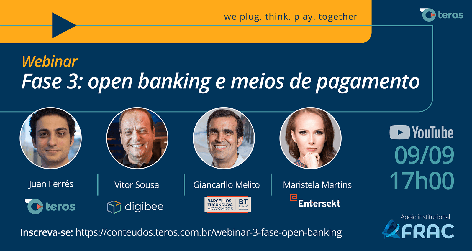 Webinar une parceiros para discutir Fase 3 de open banking e a entrada dos meios de pagamento
